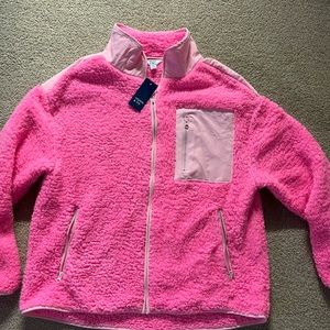 Women’s sherpa full zip jacket